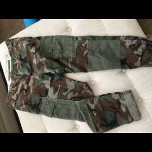 Ralph Lauren camo skinny jeans